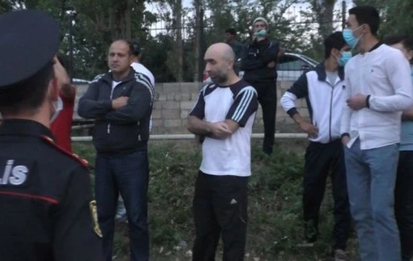 В Губе за нарушение карантина задержаны любители футбола - ФОТО