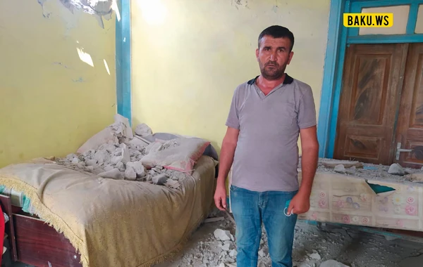 Erməni təcavüzünə məruz qalmış daha bir yaşayış evindən VİDEOREPORTAJ