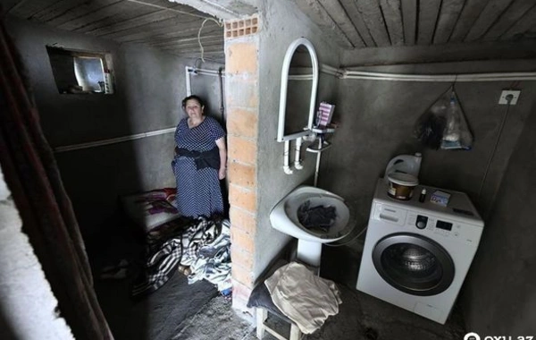 Ermənilər Dondar Quşçuda evə mərmi atdılar - FOTOREPORTAJ