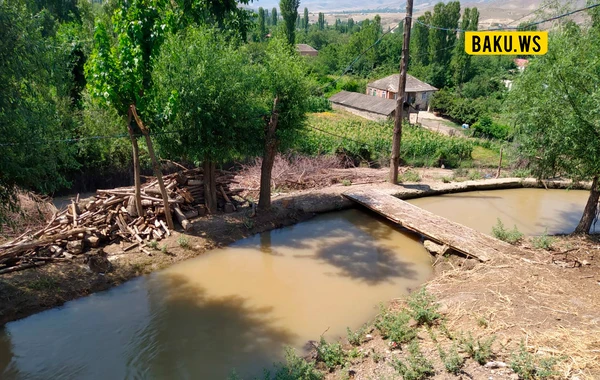 Ermənilərin mərmi atdığı daha bir kənddən VİDEOREPORTAJ