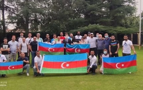 İspaniyada Azərbaycana dəstək aksiyası keçirilib - FOTO