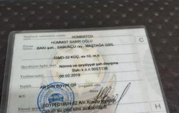 Abşeron Suvarma kanalına çirkab sular axıdan sürücü saxlanılıb