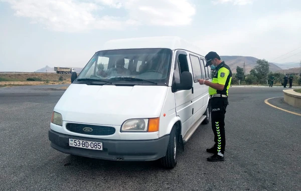 Karantin cəriməsi yazılan sürücülərin sayı açıqlandı - RƏSMİ