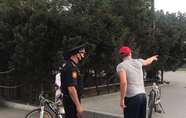 Bakıda polis velosipedçilərə qarşı reyd keçirib - FOTO