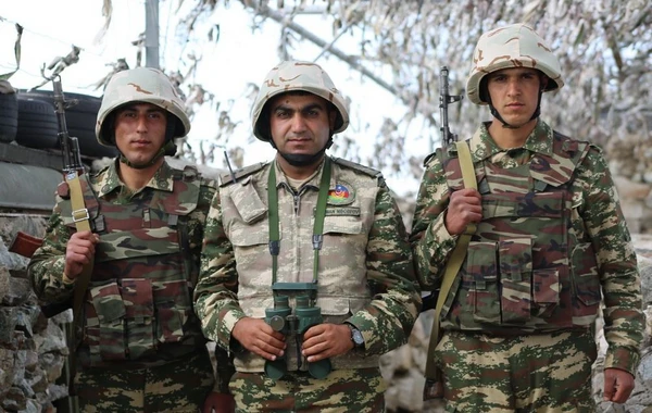 3 000 metr yüksəklikdə xidmət edən Azərbaycan əsgəri - VİDEO/FOTO