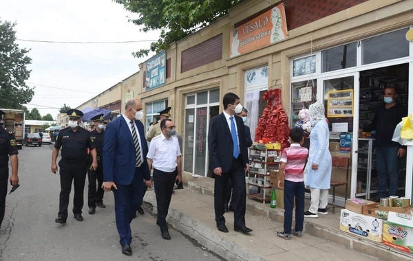 İcra başçısı koronavirusa qarşı reydlərdə iştirak etdi - FOTO
