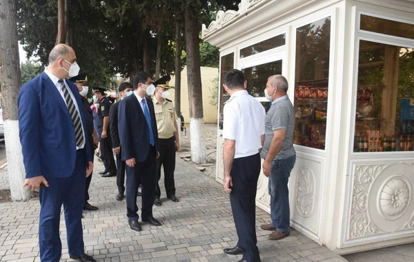İcra başçısı koronavirusa qarşı reydlərdə iştirak etdi - FOTO