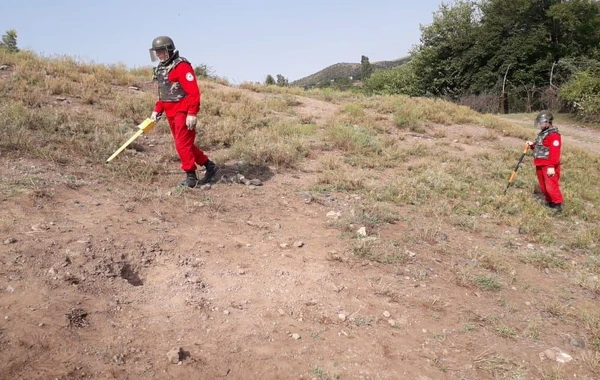 Tovuzda minaatan mərmisi aşkar edilib - FOTO