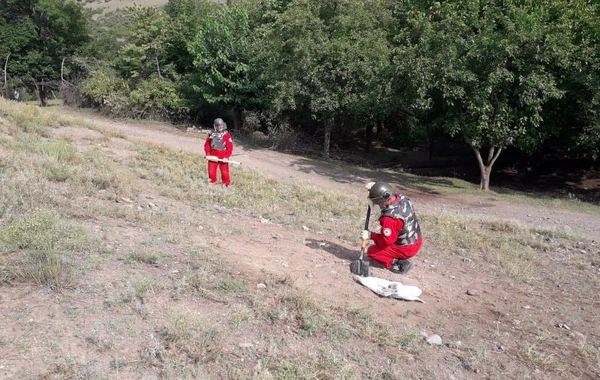 Tovuzda minaatan mərmisi aşkar edilib - FOTO