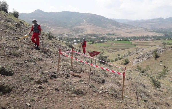 Tovuzda top mərmisi aşkarlandı