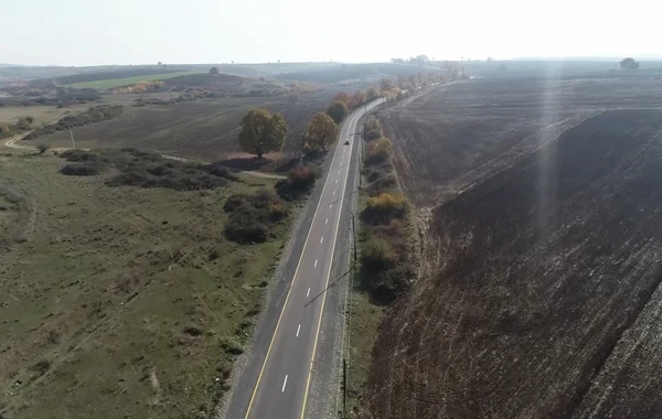 İsmayıllıda avtomobil yolu yenidənqurmadan sonra istifadəyə verilib - FOTO