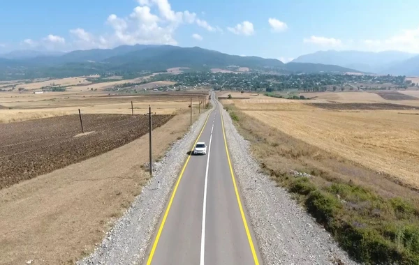İsmayıllıda avtomobil yolu yenidənqurmadan sonra istifadəyə verilib - FOTO