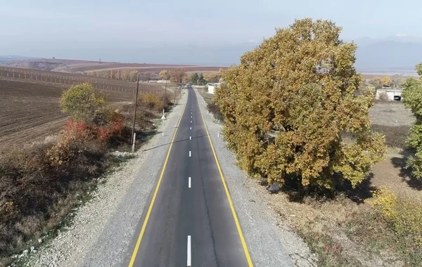 İsmayıllıda avtomobil yolu yenidənqurmadan sonra istifadəyə verilib - FOTO