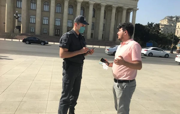Tibbi maska taxmayan şəxslər CƏRİMƏLƏNİB