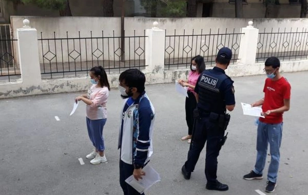 Bakı polisindən imtahanlarla bağlı AÇIQLAMA - FOTO