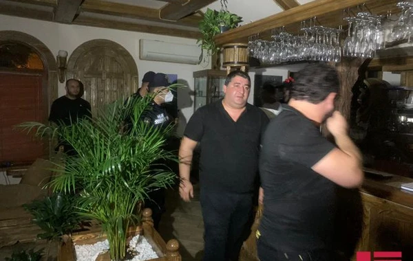 Bakıda karantin qaydalarını pozan restoran aşkarlanıb - FOTO