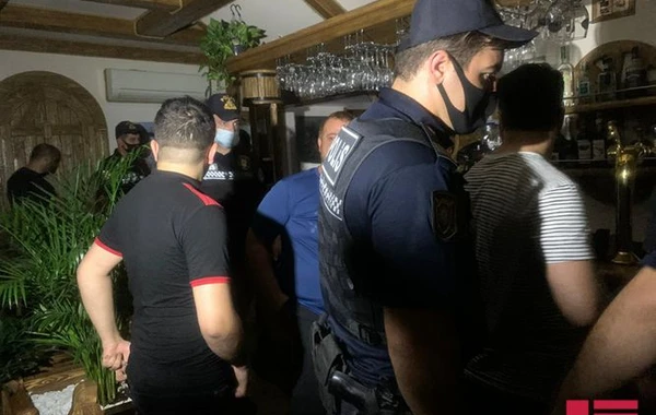 Bakıda karantin qaydalarını pozan restoran aşkarlanıb - FOTO