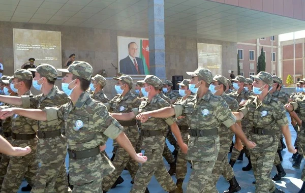Azərbaycan Ordusunda andiçmə mərasimi keçirilib - FOTO
