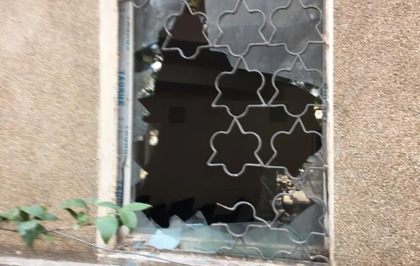 Müsavat partiyasının qərargahını yardılar - FOTO