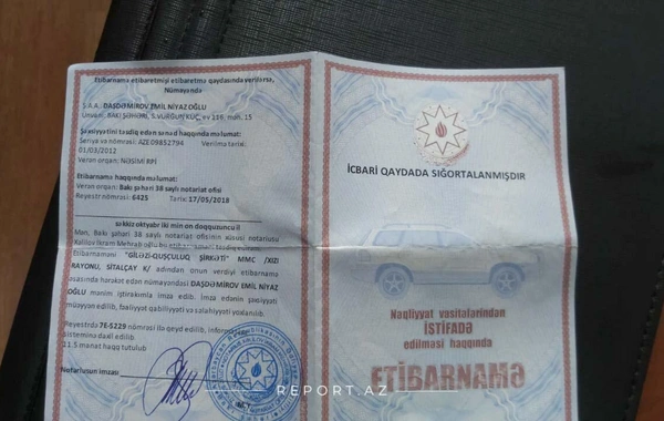 "Yumurta Kamil" saxlanıldı - FOTO