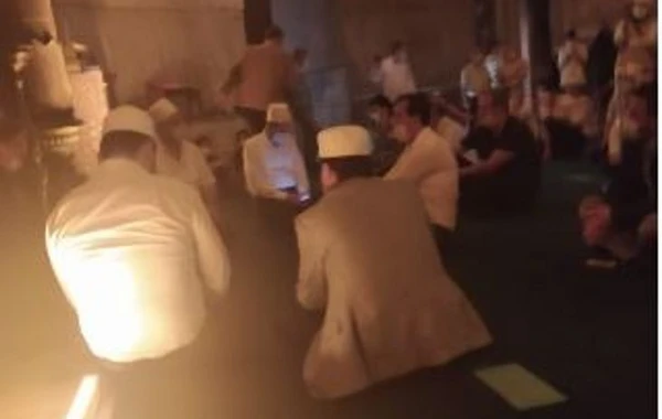 Aya Sofyada Əbülfəz Elçibəyin ruhuna Mövlud oxunub - FOTO