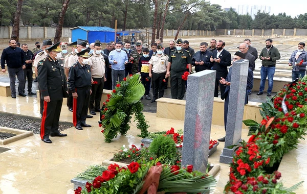 Почтена память военнослужащих, погибших в Товузских боях - ФОТО