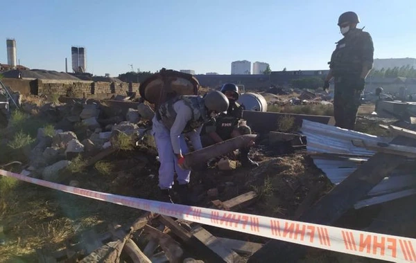 В Баку на территории зернового комбината обнаружены боеприпасы - ФОТО