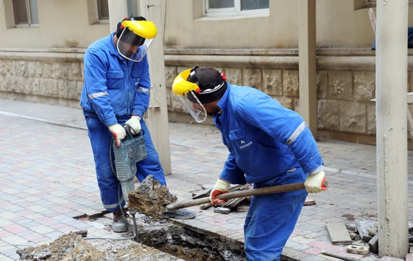 Yeni qaz xətləri quraşdırılır - FOTO