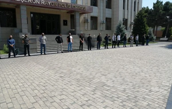 Ceyranbatan məscidinin axundu və 28 nəfər cərimələnib - FOTO