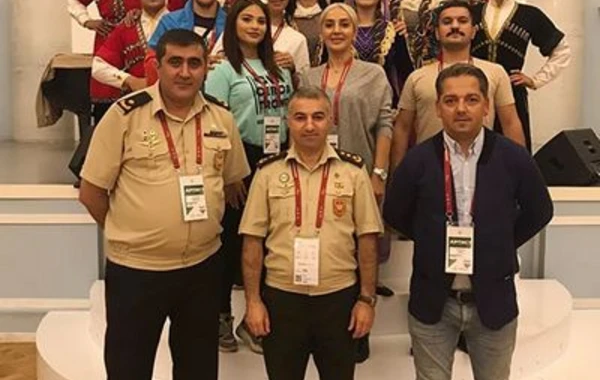 Azərbaycan hərbçiləri Moskvadakı festivalda birinci yerə layiq görülüb - FOTO