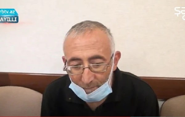 Oğurluğa görə tutulan şəxs: “Bütün ev sahiblərindən üzr istəyirəm" - VİDEO