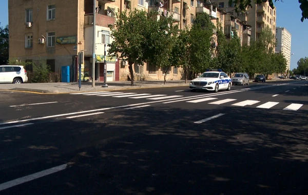 Bakıda bu küçə əsaslı şəkildə yenidən qurulub - FOTO