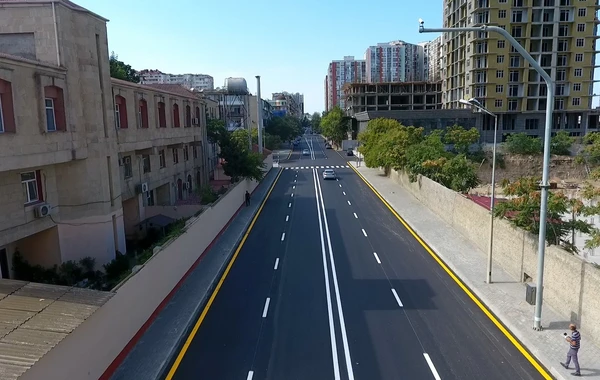 Bakıda bu küçə əsaslı şəkildə yenidən qurulub - FOTO