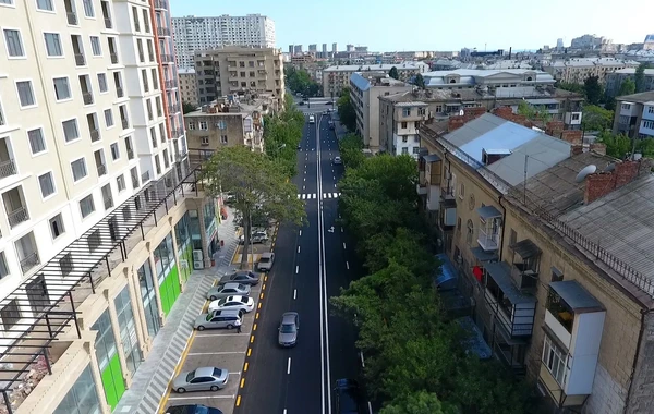 Bakıda bu küçə əsaslı şəkildə yenidən qurulub - FOTO