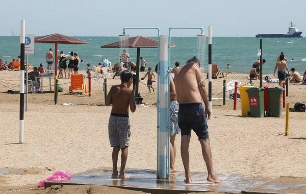 Çimərliklərdə nəzarət tədbirləri davam edir - FOTO