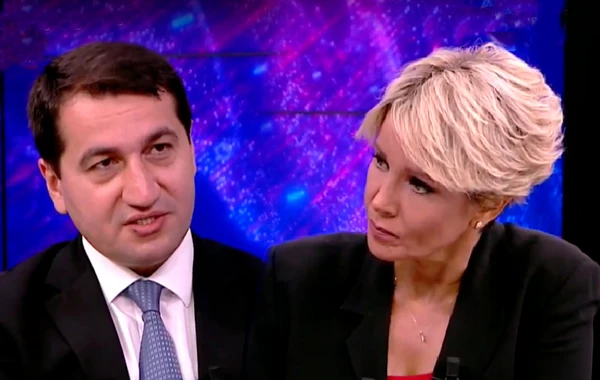 Hikmət Hacıyev "Haber Global"da Ermənistanın təxribatından danışdı - VİDEO