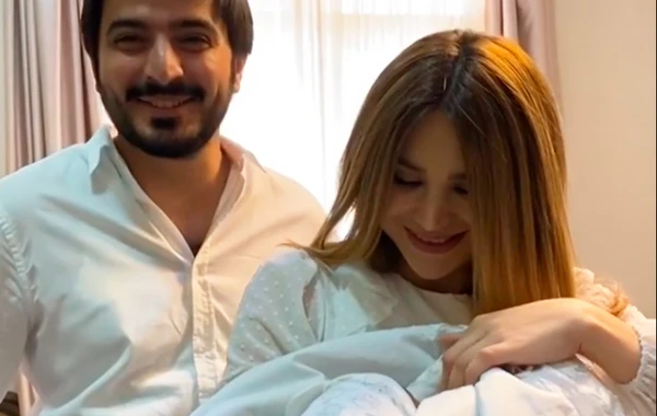 Azərbaycanlı aktrisanın yeni doğulan körpəsinin görüntüləri - VİDEO