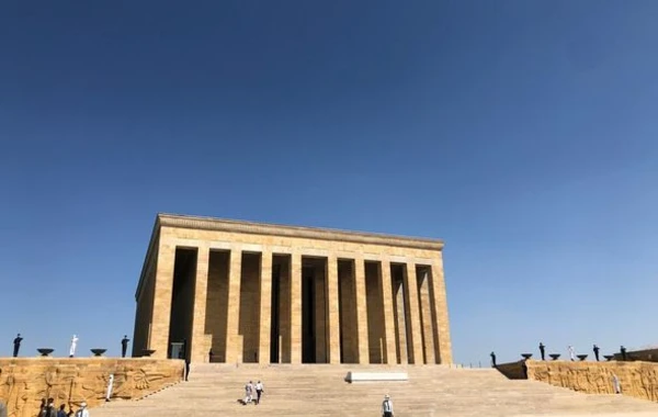 Sahibə Qafarova Atatürkün məzarını ziyarət etdi - FOTO