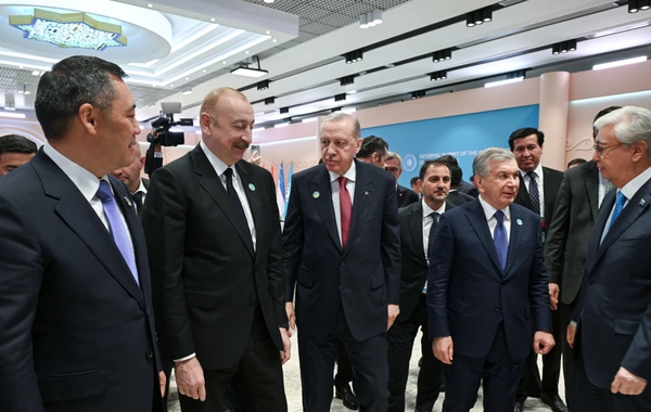 İlham Əliyev Türküstanda TDT-nin qeyri-rəsmi Zirvə görüşündə iştirak edib