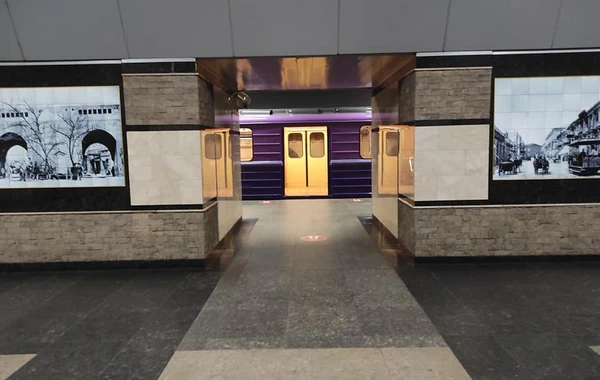Bakı metrosu açıldı - FOTO