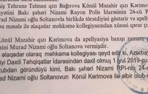 “Bu dələduzluqda həmin qadına polis sevgilisi kömək edib” - FOTO