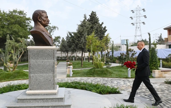 Президент Ильхам Алиев принял участие в открытии парка в Баку - ФОТО