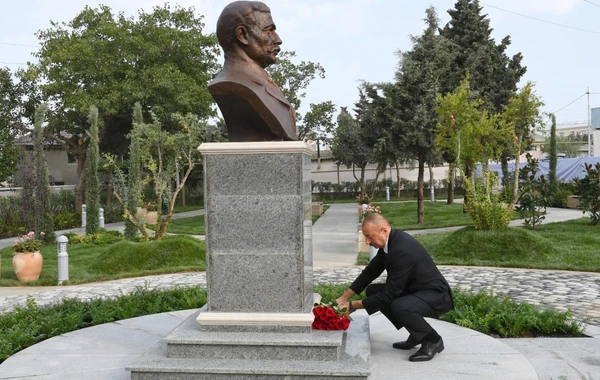 Президент Ильхам Алиев принял участие в открытии парка в Баку - ФОТО