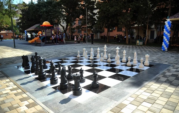 Bakıda bütün rayonlarda həyətlər belə olacaq - FOTO