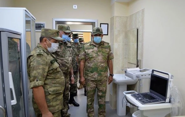 В Гяндже состоялось открытие нового отделения Военного госпиталя - ФОТО/ВИДЕО