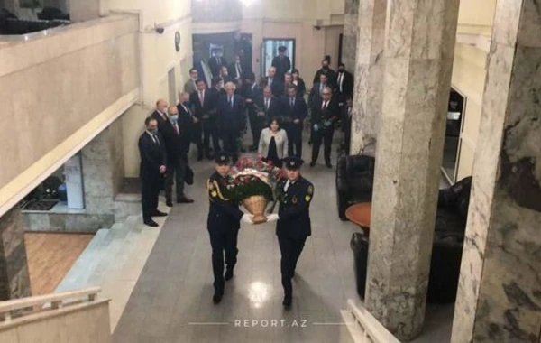 Sahibə Qafarova Moskvada səfərdədir - FOTO