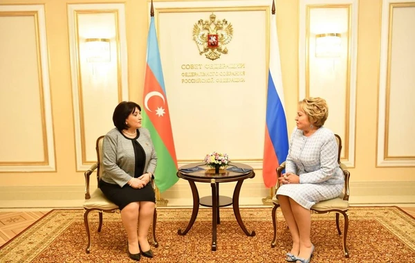 Sahibə Qafarova Rusiya Federasiya Şurasının sədri ilə görüşüb - FOTO (YENİLƏNİB)