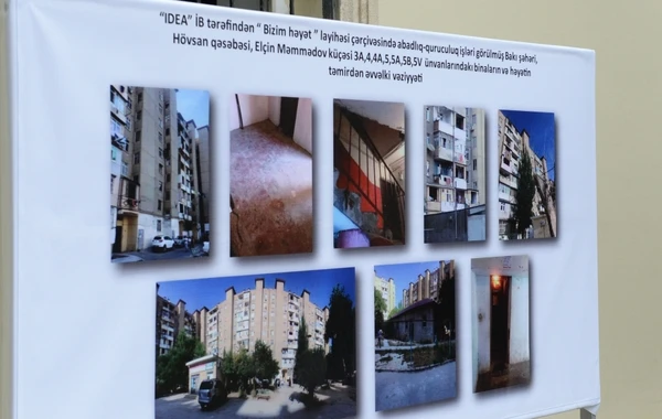 Bakıda 3 min insanın yaşadığı həyət dəyişdi - FOTO
