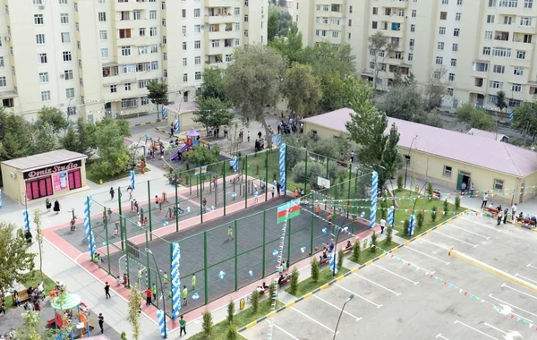 Bakıda 3 min insanın yaşadığı həyət dəyişdi - FOTO