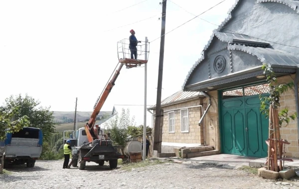 Şimal-qərb regionunda elektrik enerjisi təsərrüfatı yenilənib - FOTO